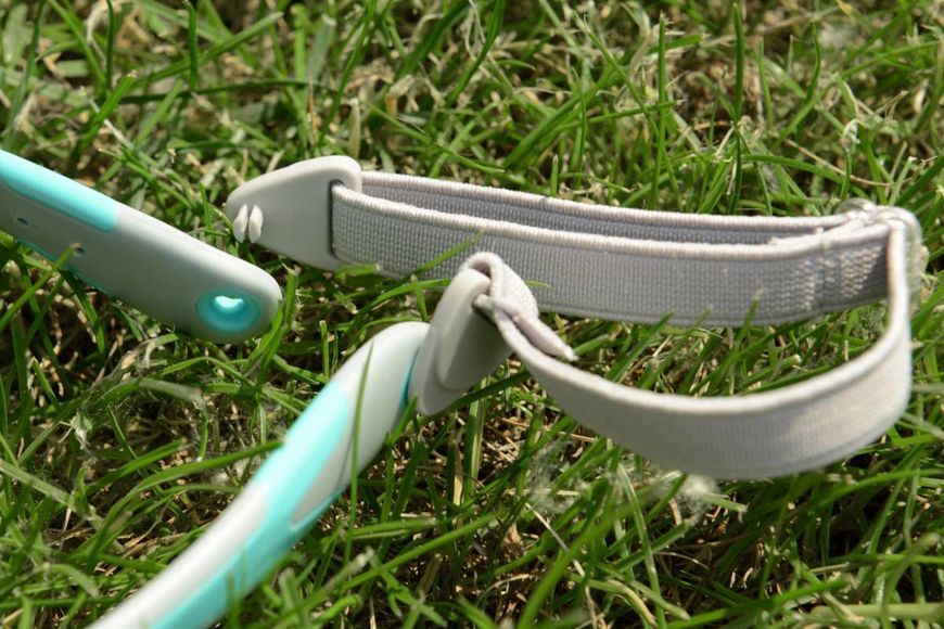 Детские солнцезащитные очки Koolsun KS-FLAG003 бирюзово-серые 3+ (KS-FLAG003) KS-FLAG003 фото